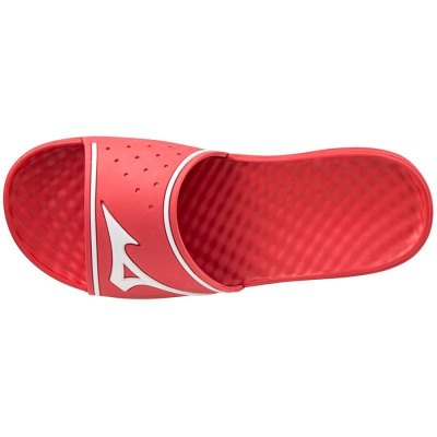 Sandalias Mizuno Relax Slide 2 Mujer Rojos / Blancos - Chile M682MHZTEB